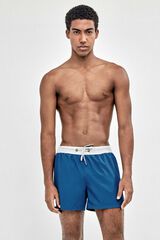 Gisela Plain men's swimwear printed