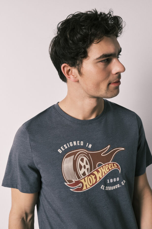 Women'secret Hotwheels cotton short men's pyjamas grey