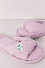 Women'secret SmileyWorld&reg; knot slippers green