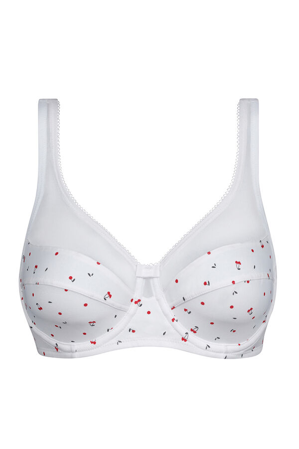 DIM Generous High-Capacity Underwire Bra  white