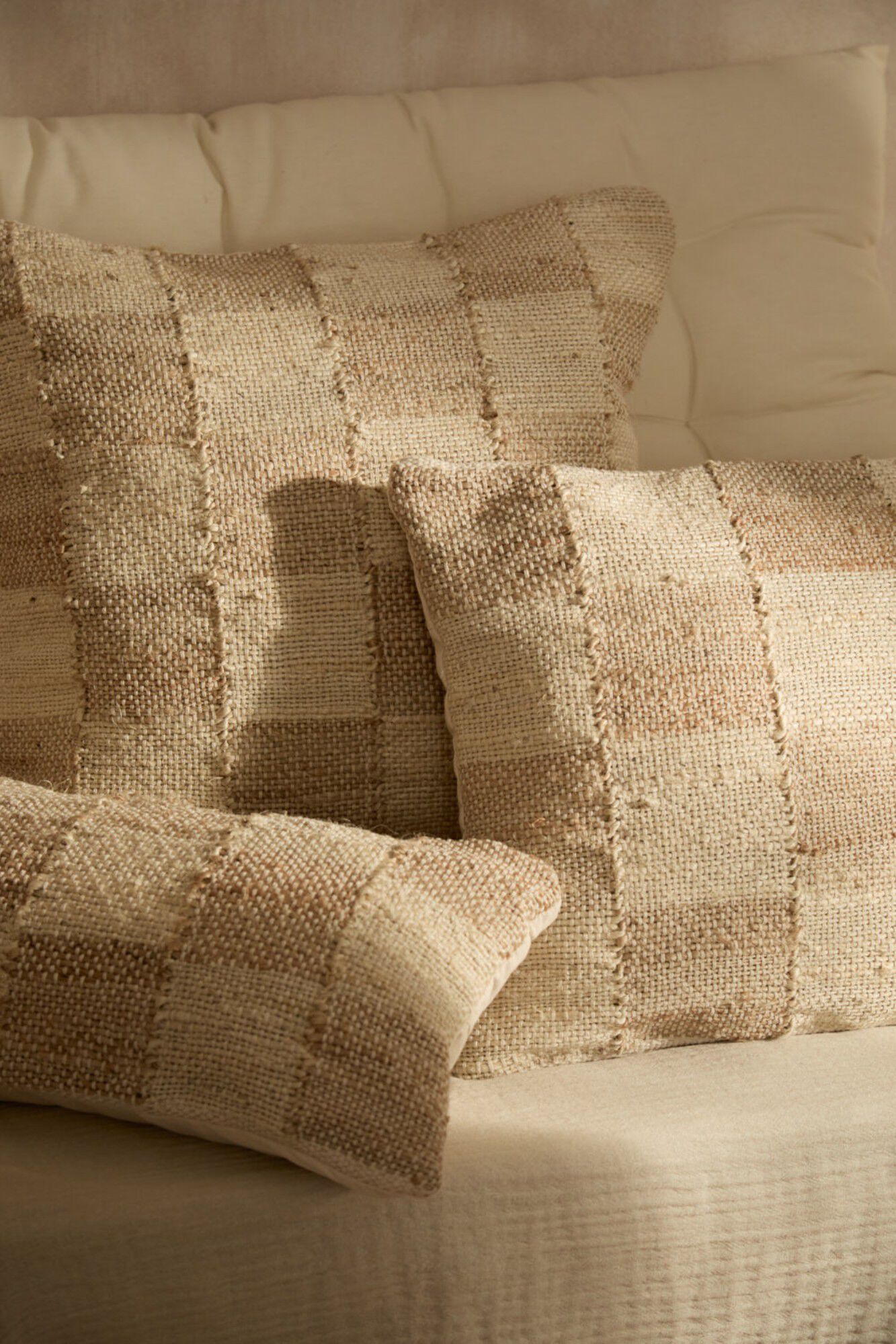 Calma House Kissenbezug aus Jute 45x45