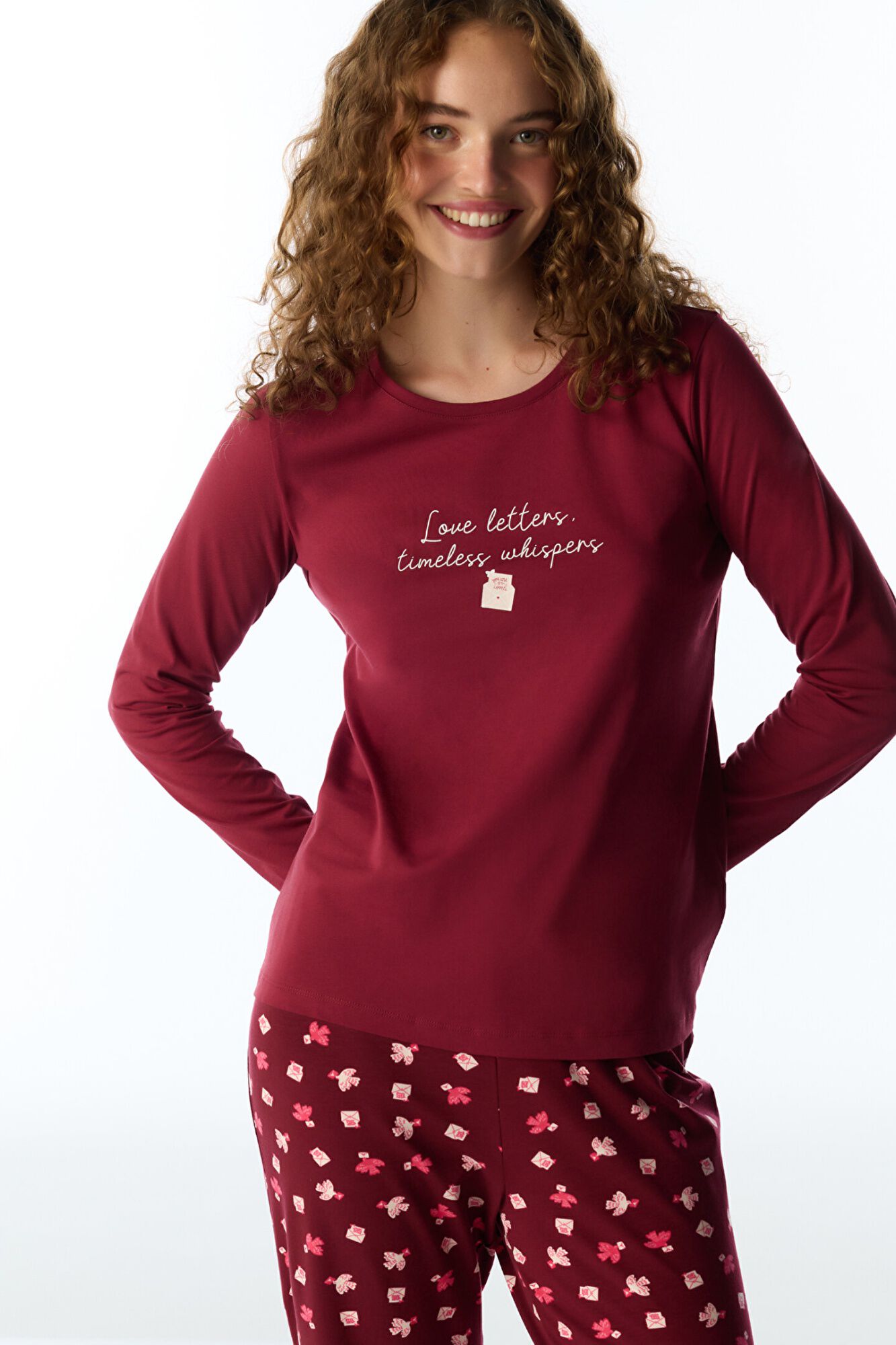 Penti Pijama de manga comprida