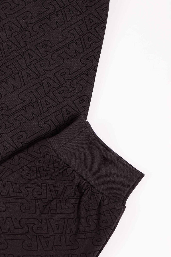 Admas Pijama manga larga Darth Vader ni&ntilde;o - Star Wars gris