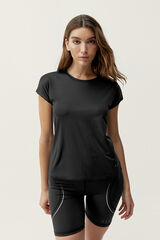 Womensecret Black Aina T-shirt noir