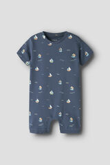 Name it Printed baby jumpsuit blue