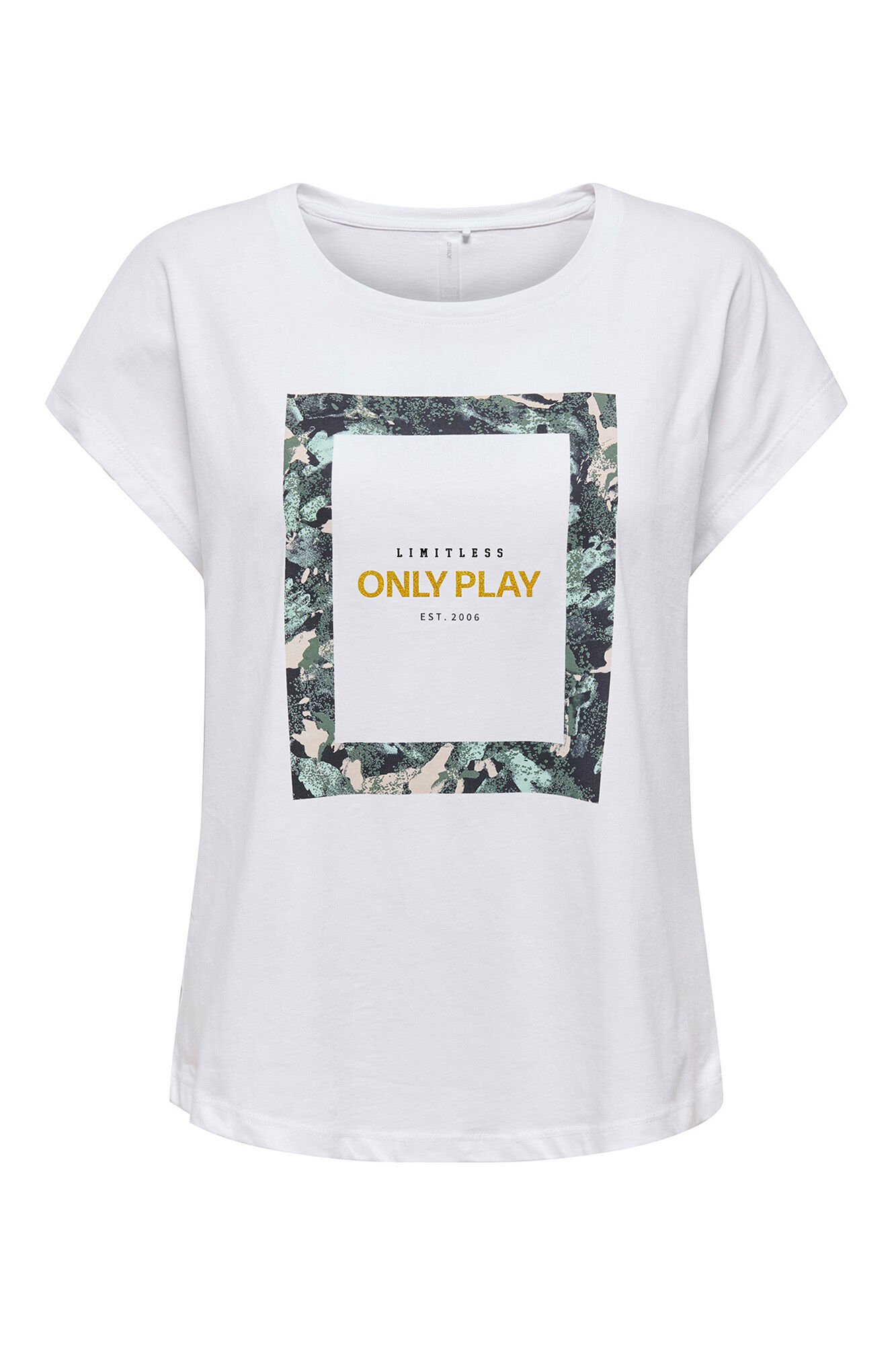 Only Play Bio-Baumwoll-Kurzarm-T-Shirt