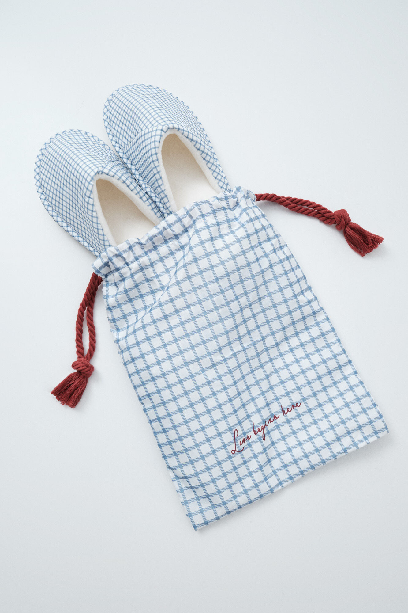 Women'secret Zapatillas casa cuadros Vichy