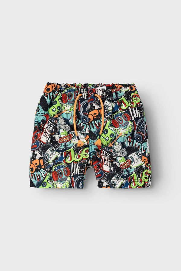 Womensecret Boys' printed swim shorts Plava