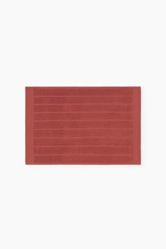 Womensecret Tapete banho friso algodão egípcio 50 x 70 cm. vermelho