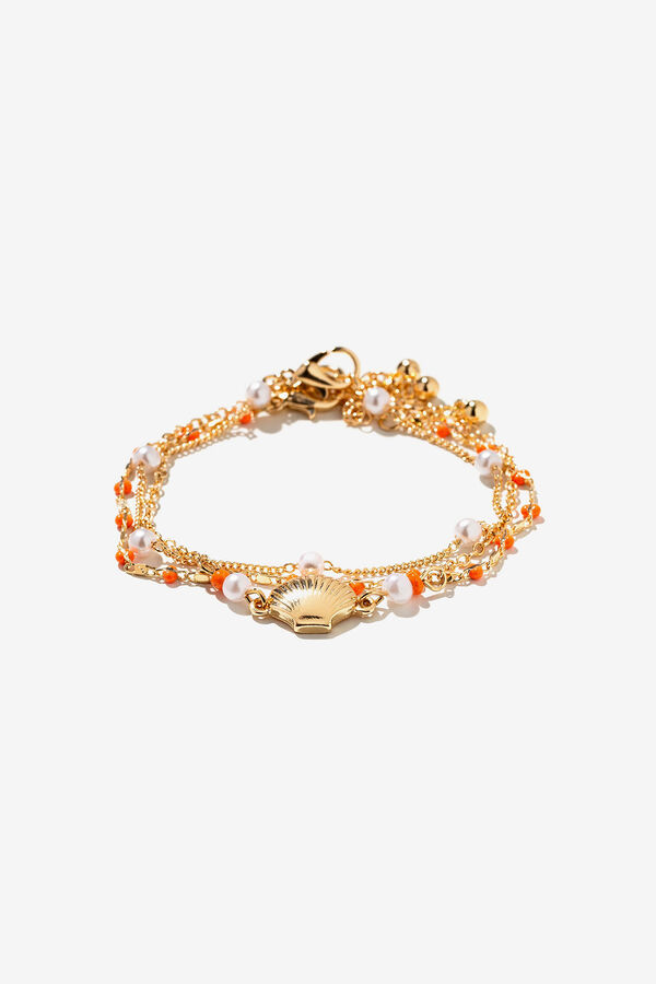 Vilanova Pack Pulsera Pie Met&aacute;lica amarillo