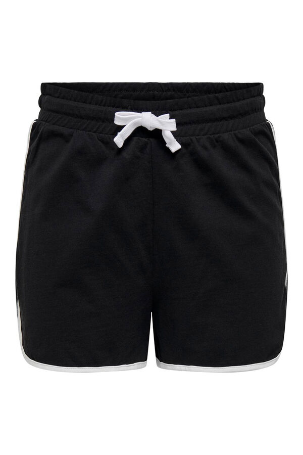 Womensecret Essential cotton shorts Crna
