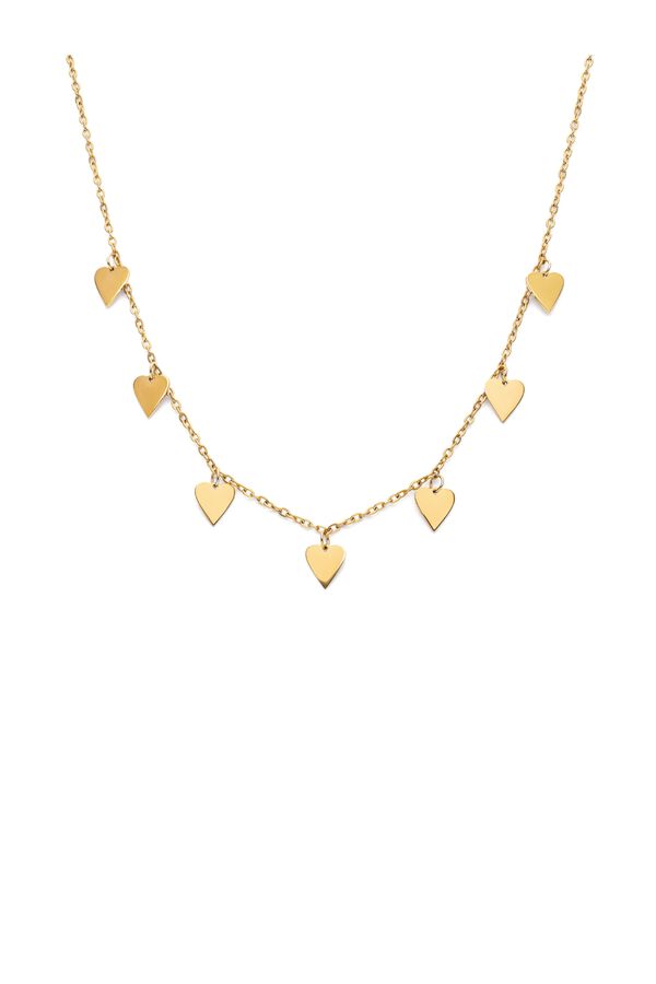 Singularu Collar Passion Acero Ba&ntilde;o Oro  amarillo