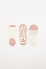 Womensecret 3-pack pink socks  S uzorkom