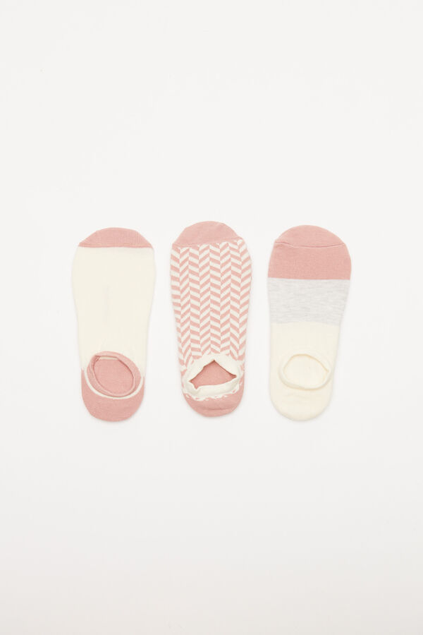 Womensecret 3-pack pink socks  printed