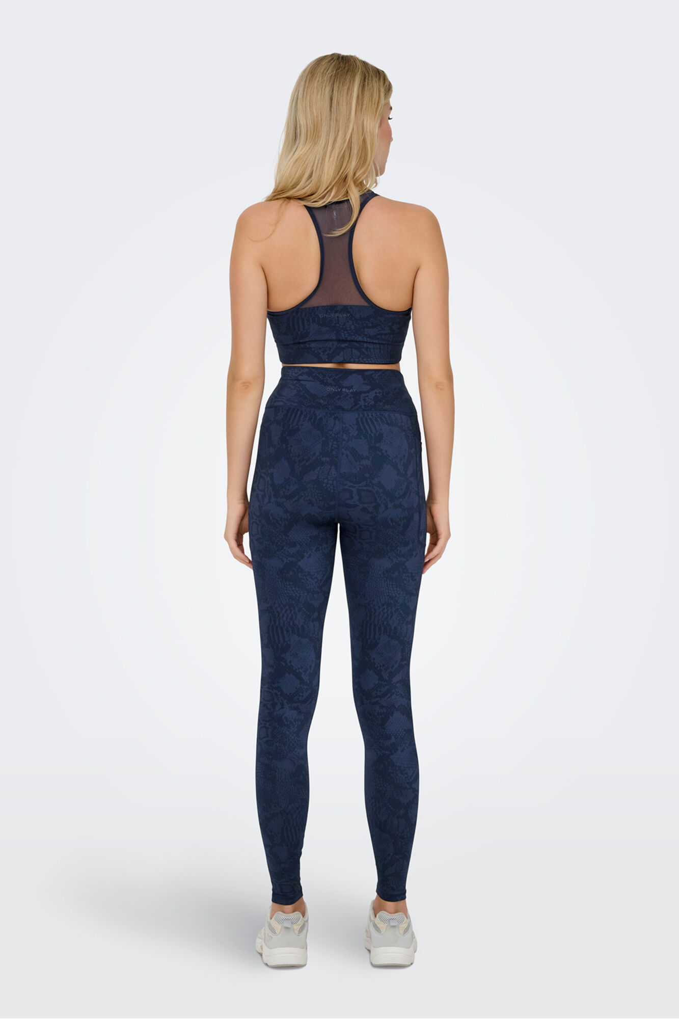 Only Play Leggings mit Zuglasche Taille