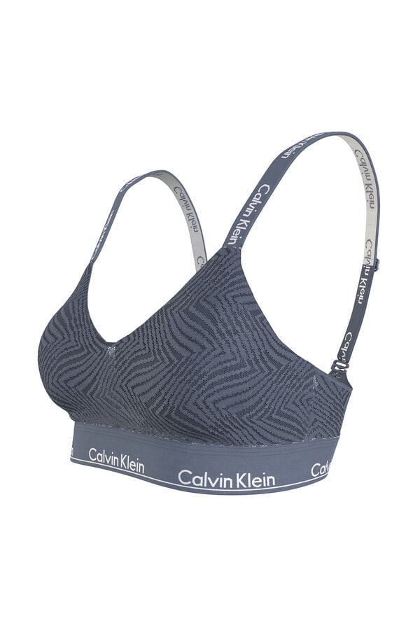 Womensecret Calvin Klein lace bralette blue