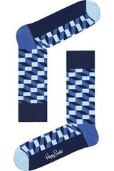 Womensecret Geometric socks kék
