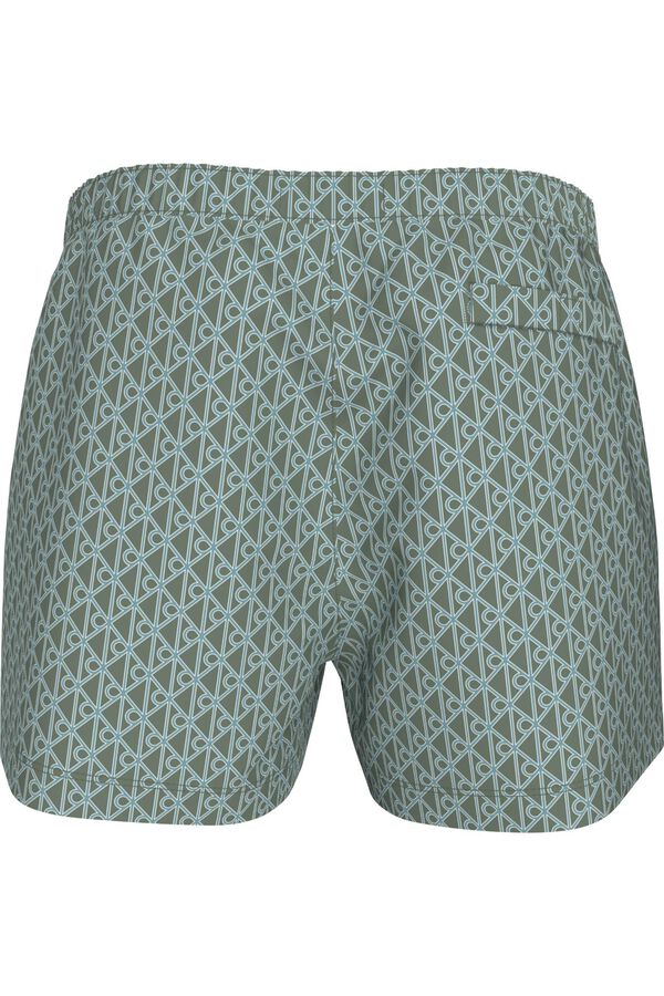 Calvin Klein Ba&ntilde;ador largo medio cord&oacute;n estampado