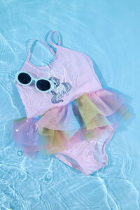 Name it M&auml;dchen-Einhorn-Badeanzug