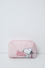 Women'secret Pink Snoopy case vanity case pink