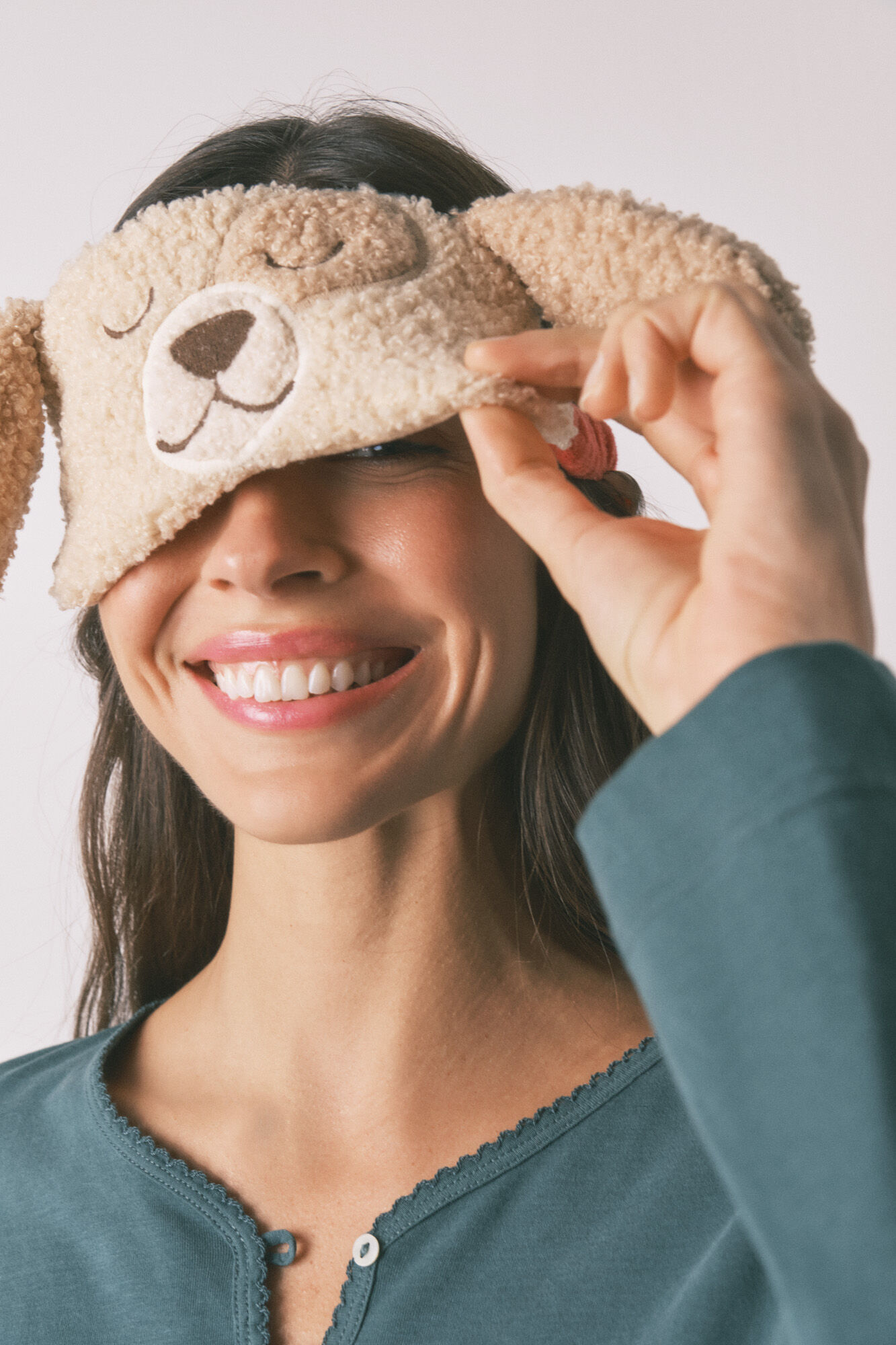 Women'secret Velvet mask with 3D dog ears