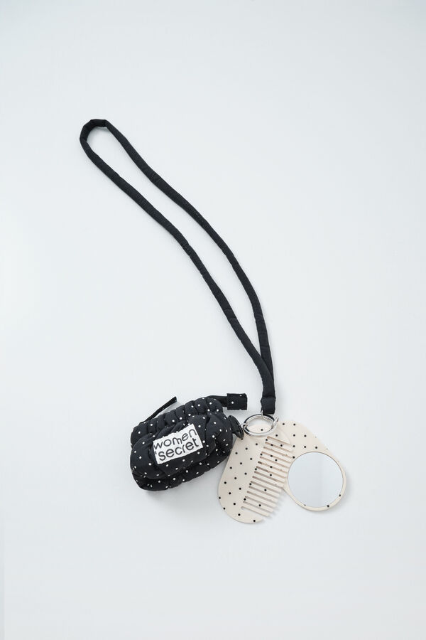Women'secret Monedero, peine y espejo estampado
