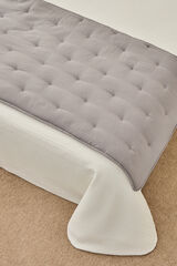 Textura Gepolstert Topper mit Punkten Rosa