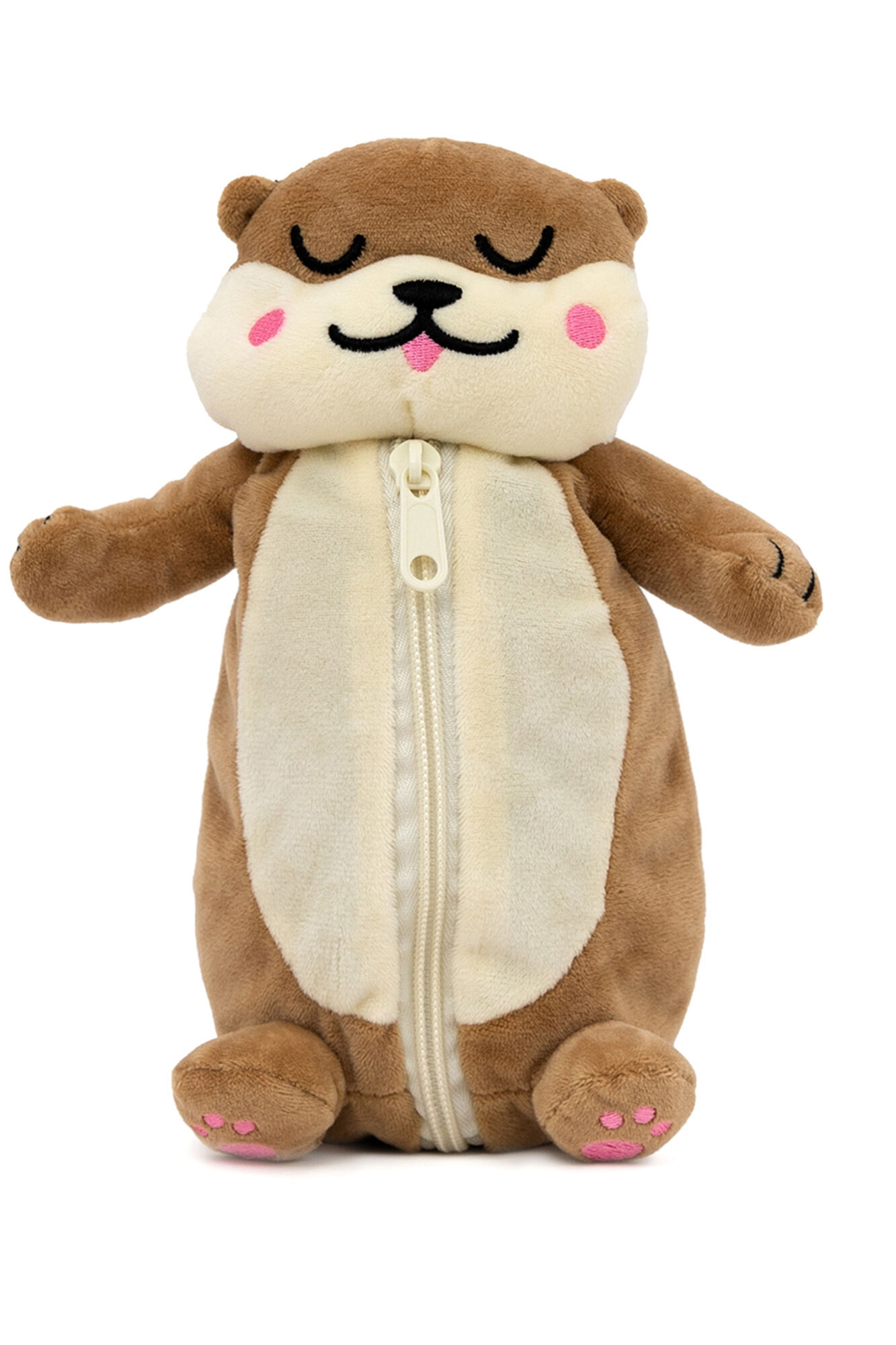 Mr. Wonderful Estuche de peluche - Lazy nutria