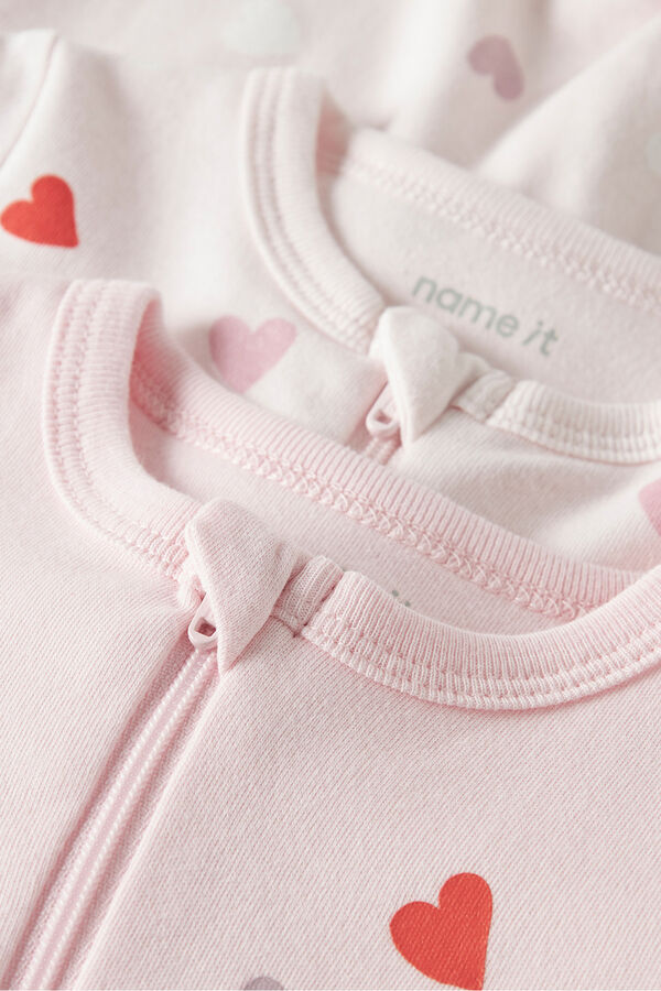 Name it Pack de pijamas de coraz&oacute;n rosa