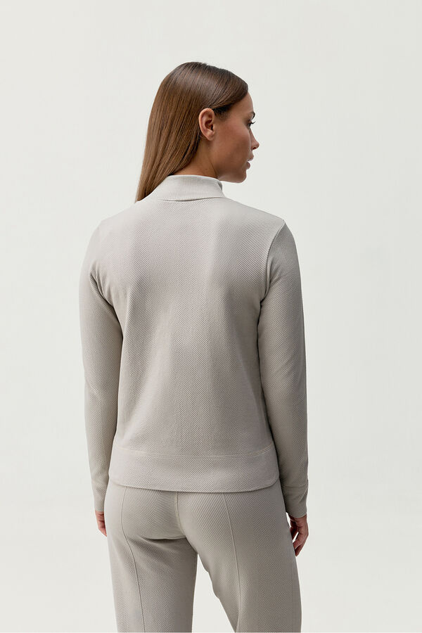 Born Living Yoga Sportjacke Gita Grain mit Print