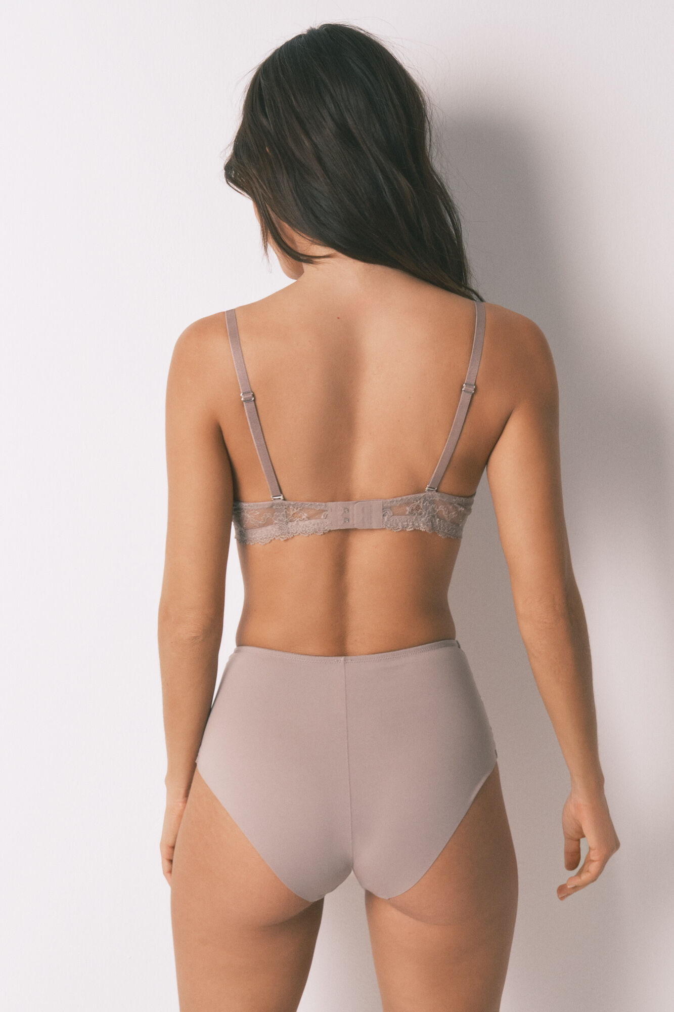 Women'secret Grey high-waisted shaping panty 