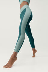 Born Living Yoga Sports leggings Maiko Iceberg Green/Deep Green Print