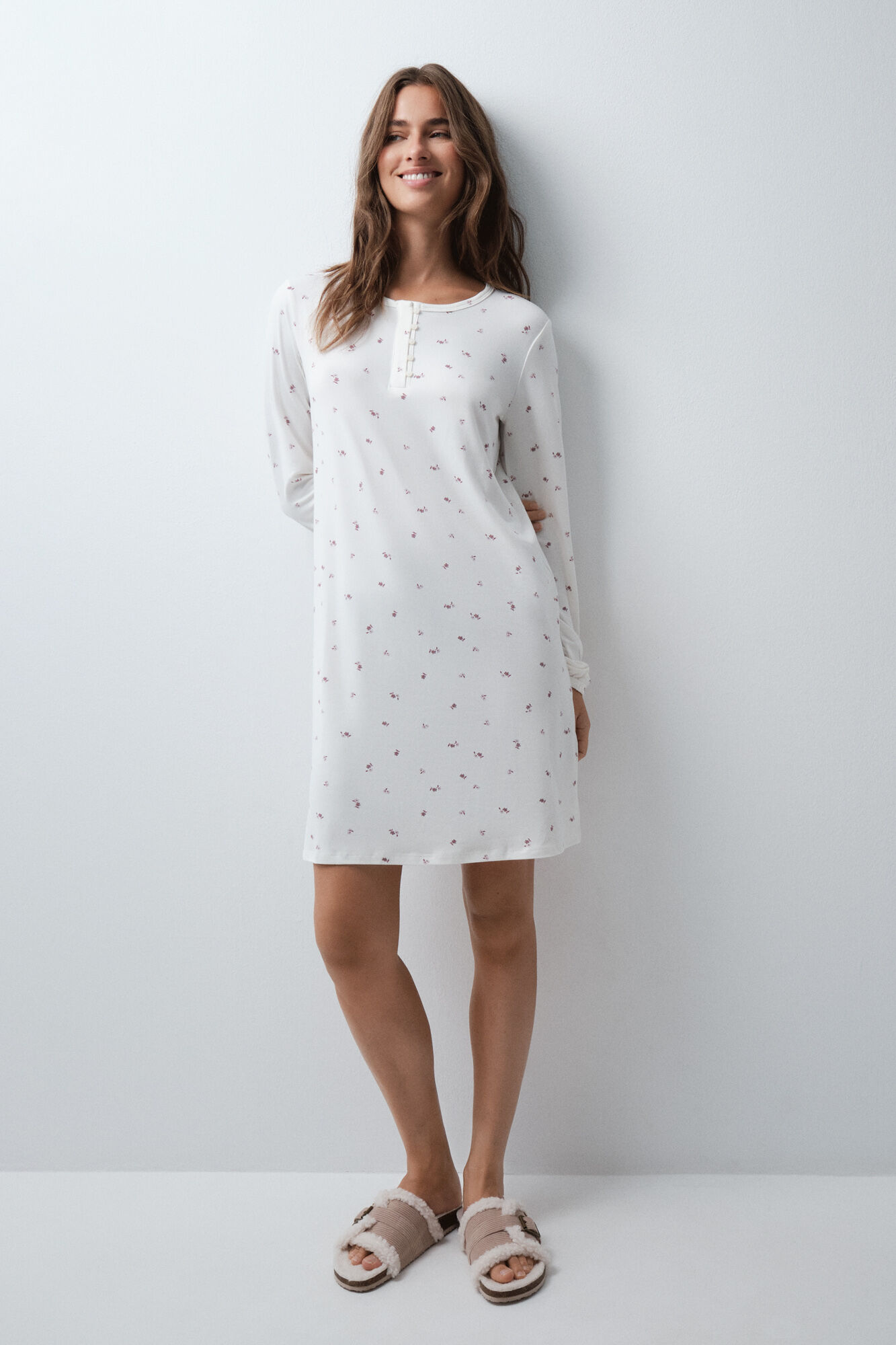 Women'secret Floral print short nightgown