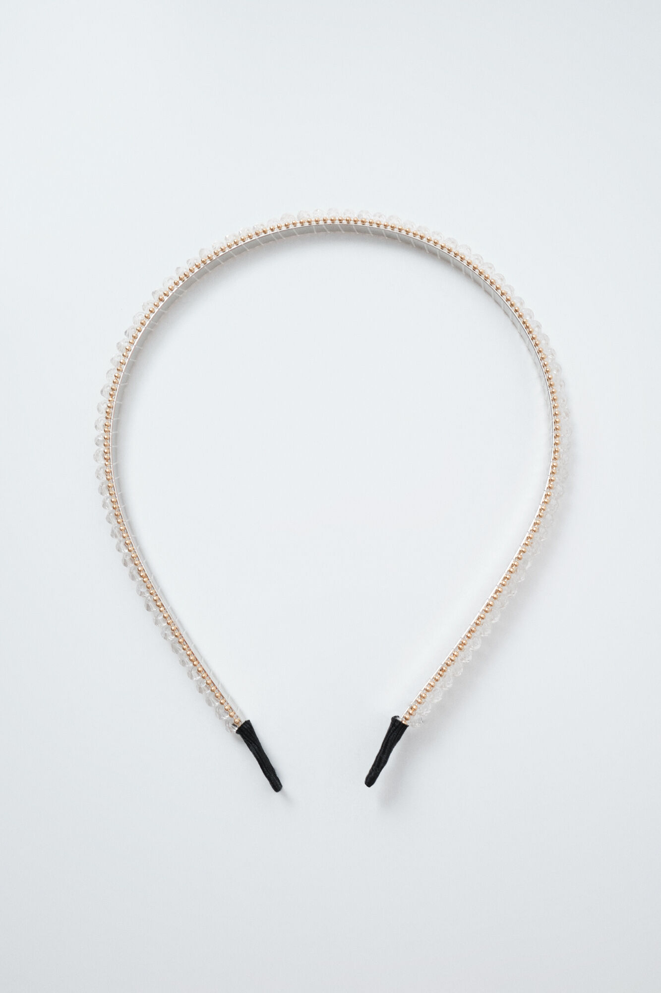 Women'secret Beige glitter hair headband