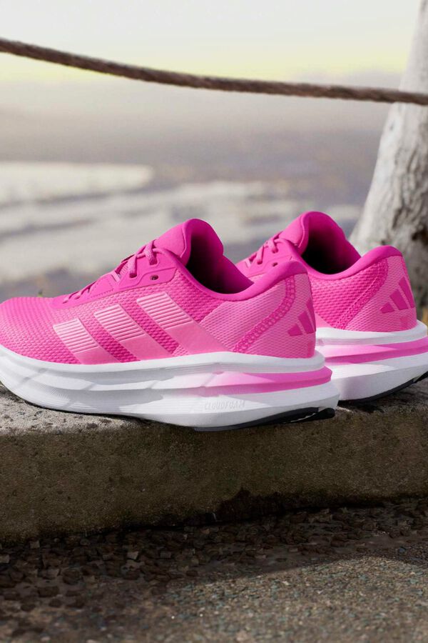 Adidas Zapatillas running 3 bandas Galaxy 7 rosa