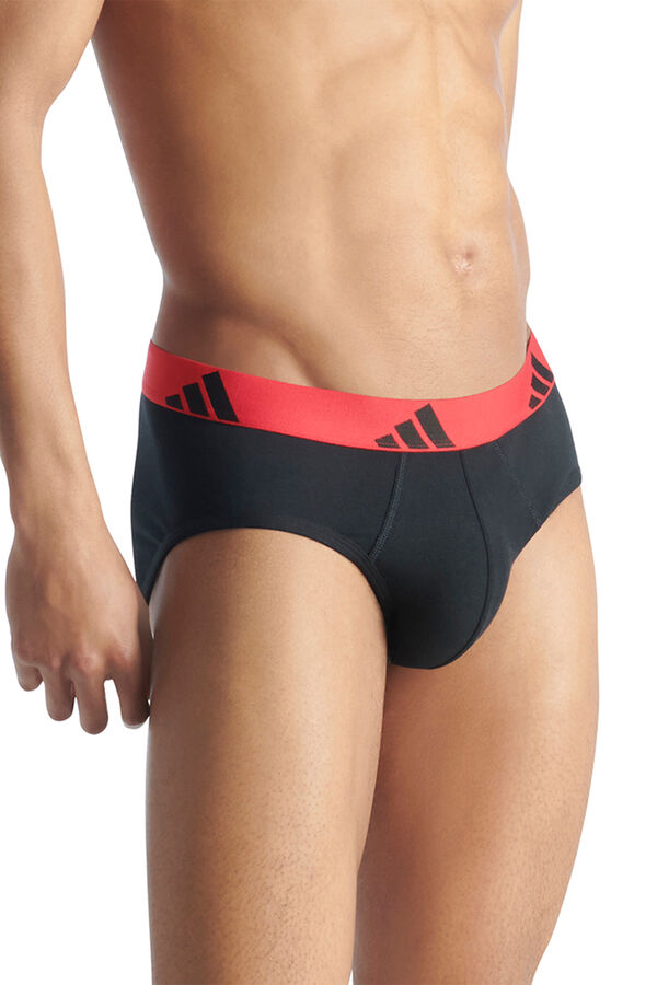 Adidas Pack 3 calzoncillos algod&oacute;n Active Flex azul