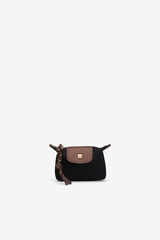 Vilanova Bolsita Combinada con Solapa negro