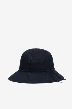 Womensecret Perforated bucket hat blue