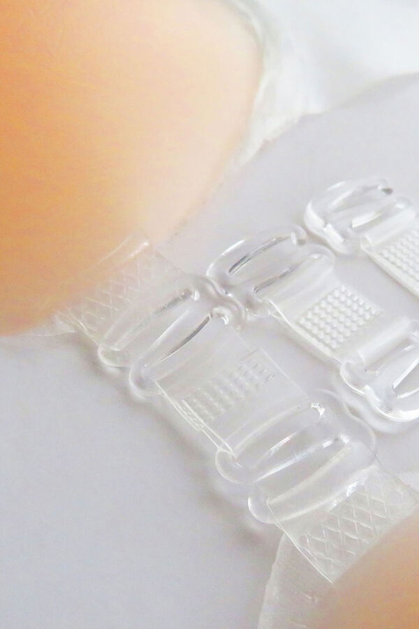 Ivette Bridal Spi adhesive nipple cover bra brown