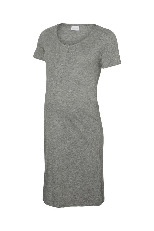 Mamalicious Lace maternity top grey