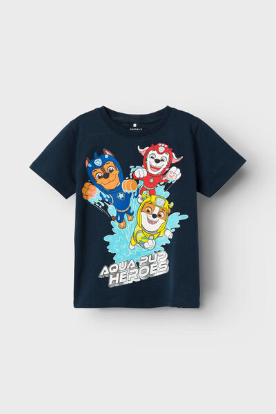 Womensecret Camiseta de niño manga corta Patrulla Canina blue