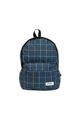 Mr. Wonderful Urban blue backpack-Ready for a great day printed