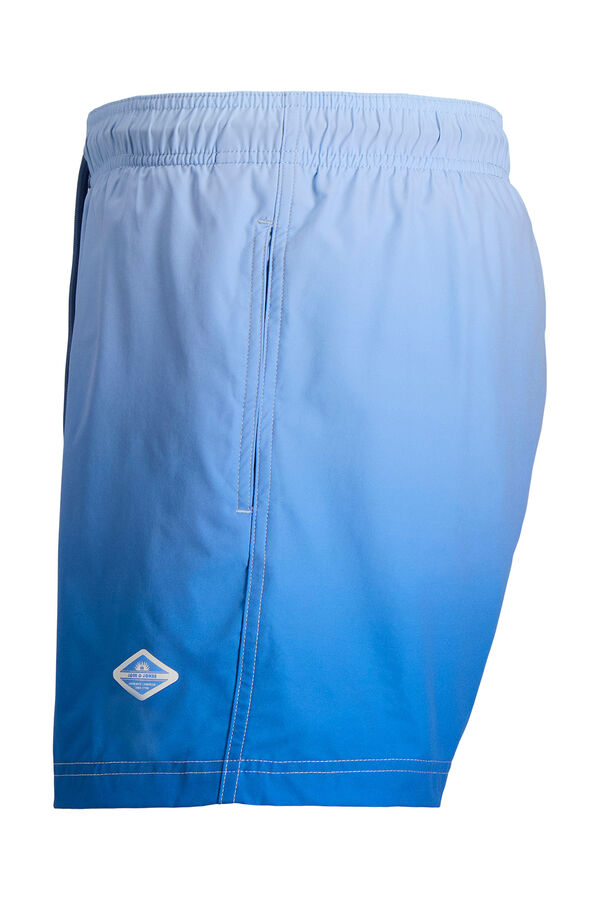 Jack & Jones Ombr&eacute; drawstring swimwear blue
