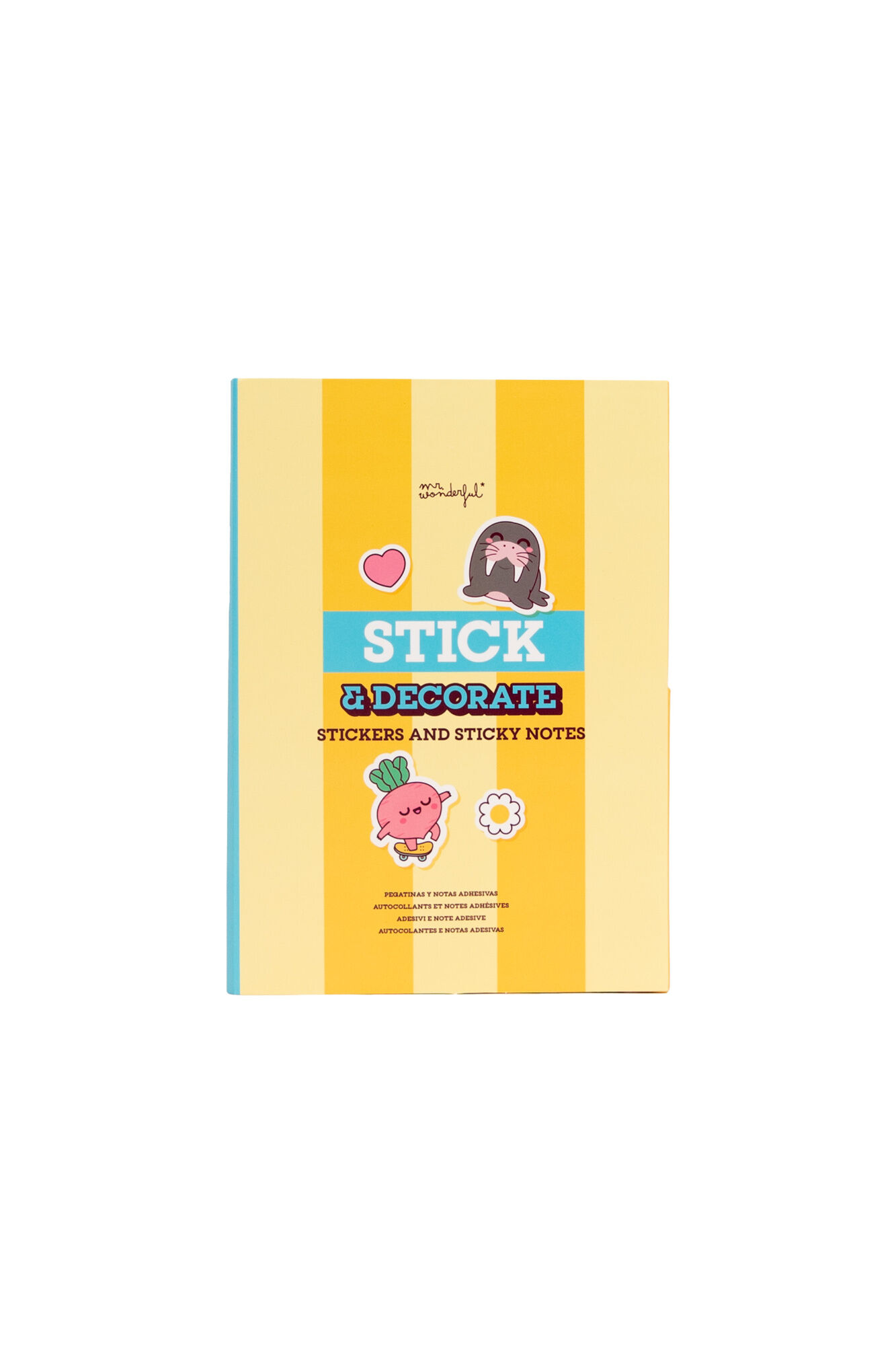 Mr. Wonderful Pegatinas y notas adhesivas - Stick and decorate
