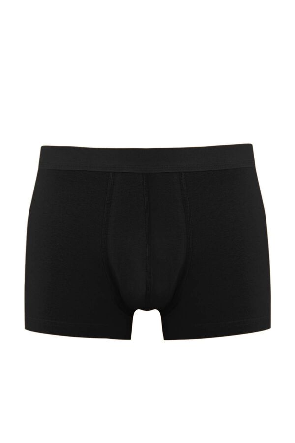 Trendyol Pack 3 boxers lisos de algod&oacute;n gris