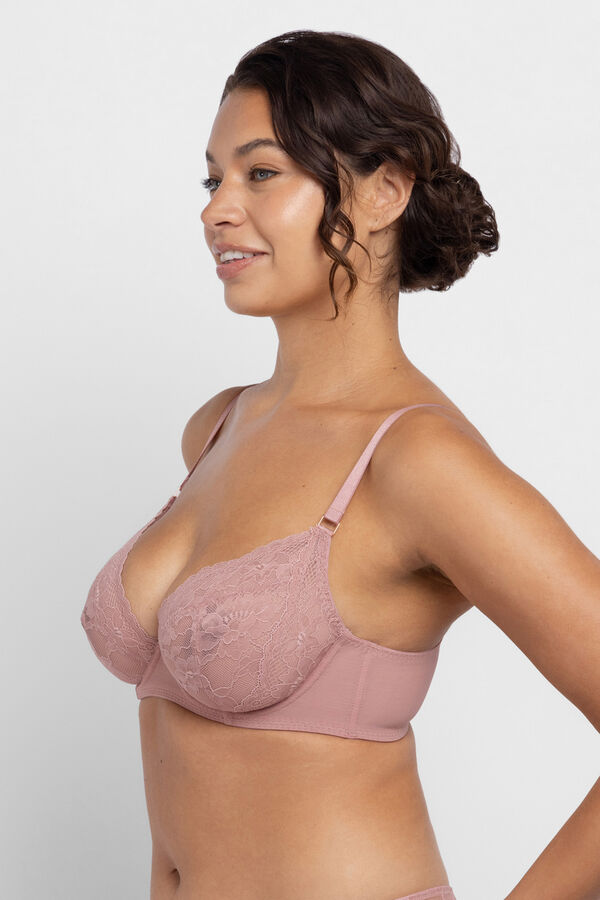 Dorina Pack 2 sujetadores aro encaje rosa
