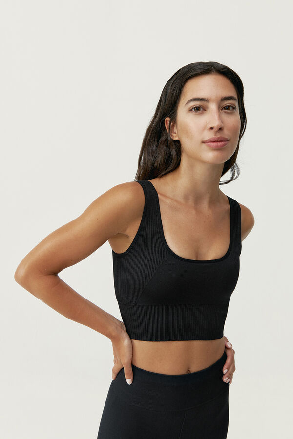 Born Living Yoga Black Yami top black