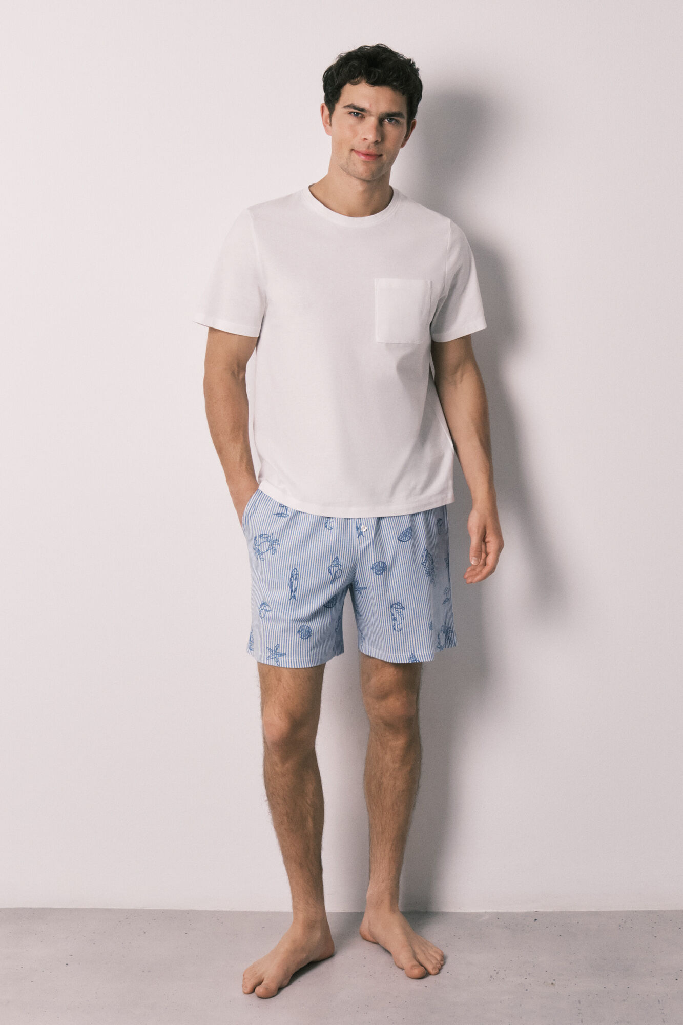 Women'secret Men's cotton short pyjamas Family Collection