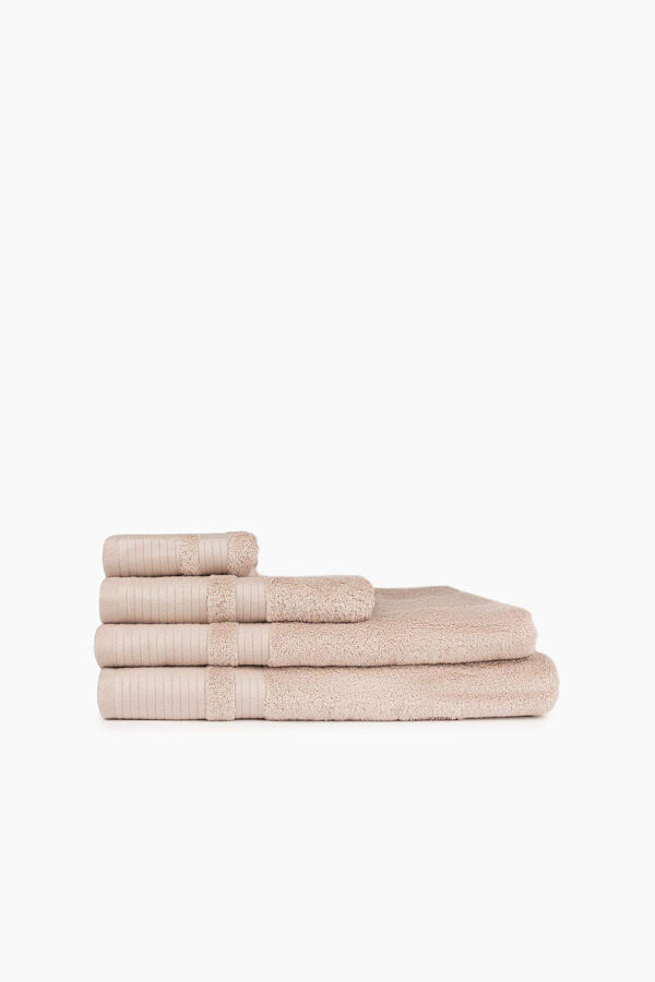 Womensecret Bamboo cotton bath towel Bež