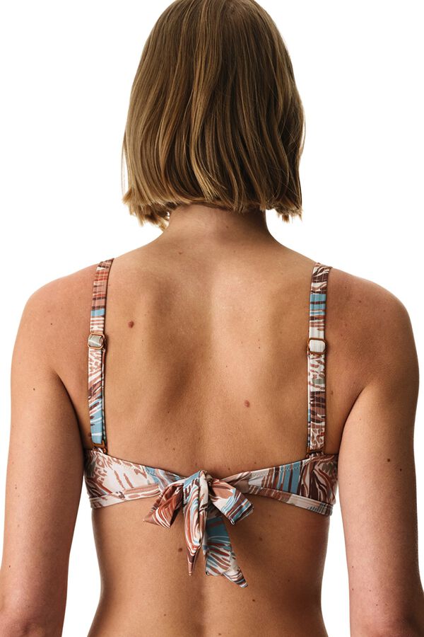 Penti Janet Lotus Bikini Top printed
